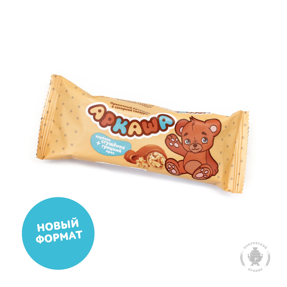 Пряничный батончик Аркаша блок (18шт по 40г)  в Камышине