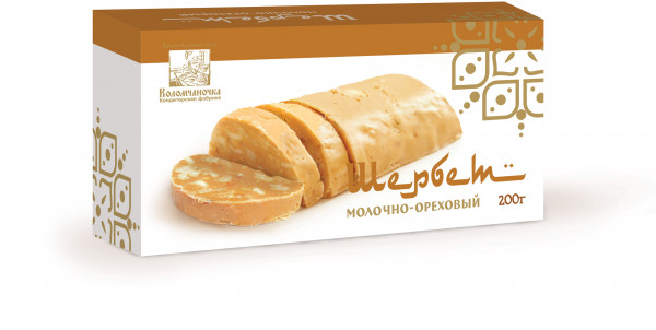 №1 Шербет МОЛОЧНО-ОРЕХОВЫЙ, 200г в Камышине
