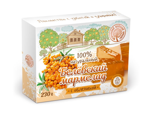 №2 Мармелад белевский "Облепиха" 230г в Камышине